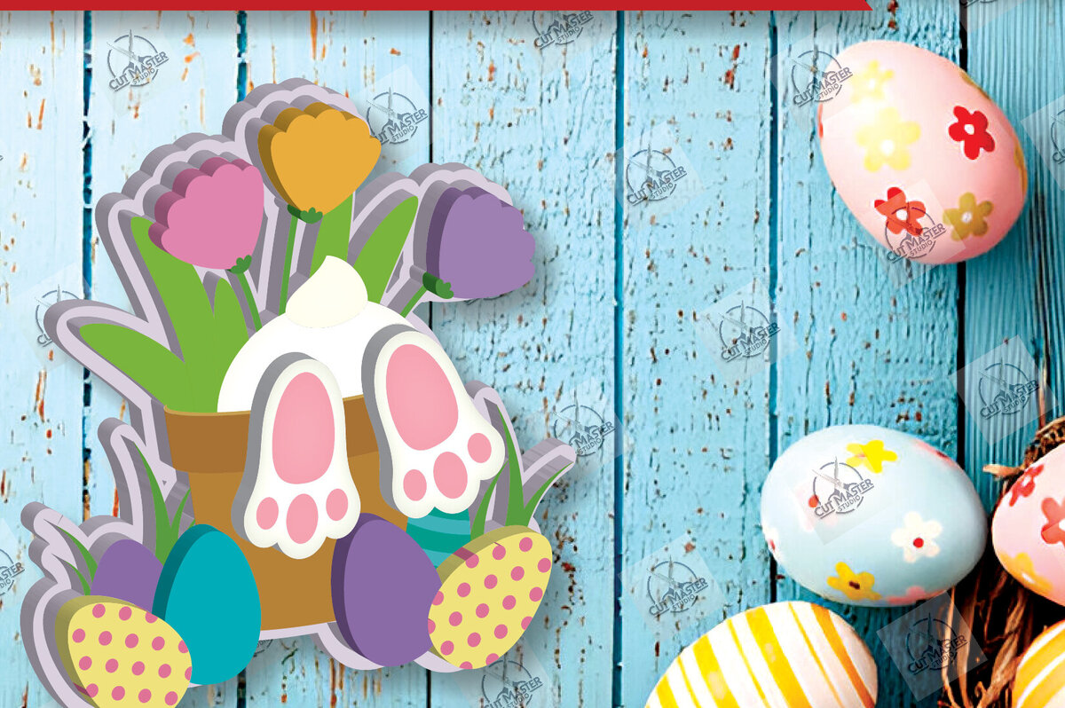 Σετ των 2 Intra απο ξύλο plywood 3mm-4mm πάχος – Ξύλινη Πασχαλινή Καρφίτσα Δίασταση  20x20 cm INTRAFABR-117969527