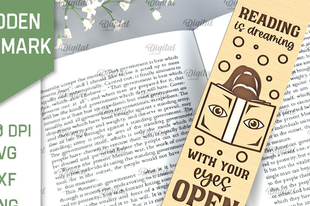 Intra απο ξύλο plywood 3mm-4mm πάχος – Ξύλινος χαραγμένος σελιδοδείκτης Δίασταση  20x20 cm INTRAFABR-98540925