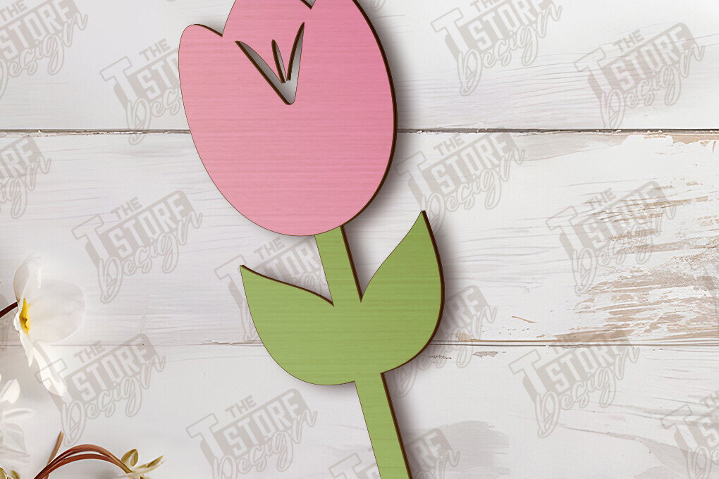 Σετ των 2 Intra απο ξύλο plywood 3mm-4mm πάχος – Ξύλινα Λουλούδια |Αιώνια Λουλούδια| Μπουκέτο Δίασταση  20x20 cm INTRAFABR-113845291