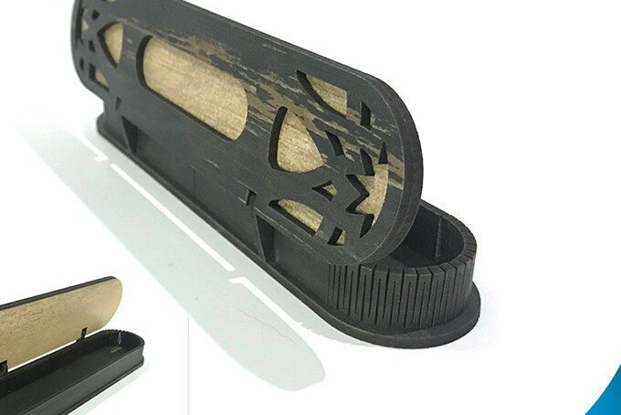 Σετ των 2 Intra απο ξύλο plywood 3mm-4mm πάχος – Ξύλινη Κουτί Δώρου Κοσμήματα Κουτί Κουτί στυλό Δίασταση  20x20 cm INTRAFABR-35374518