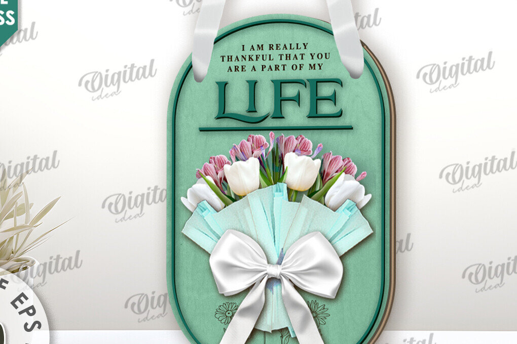 Σετ των 2 Intra απο ξύλο plywood 3mm-4mm πάχος – Ξύλινη θήκη λουλουδιών δώρου Cut Laser Δίασταση  20x20 cm INTRAFABR-116704183