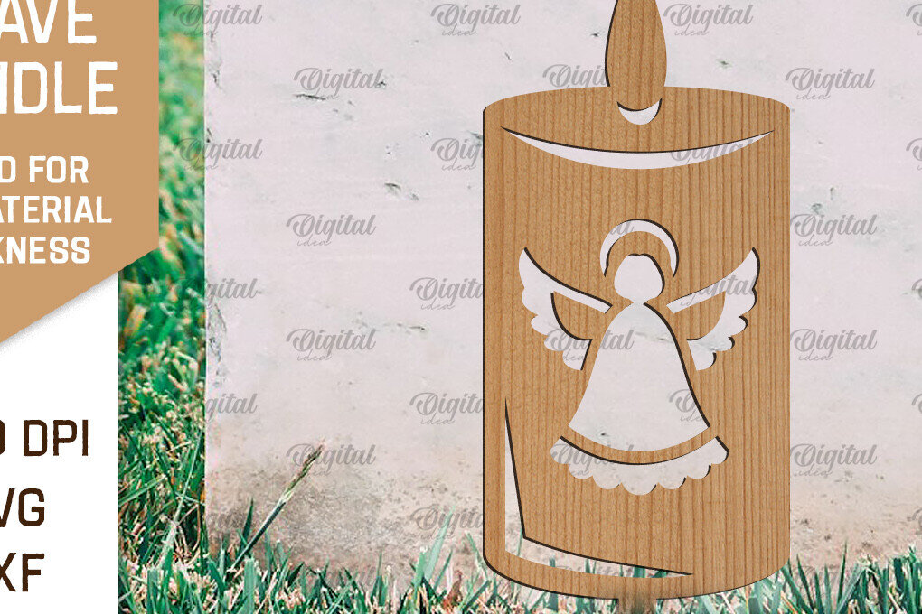 Σετ των 2 Intra απο ξύλο plywood 3mm-4mm πάχος – Ξύλινο κερί τάφου Δίασταση  20x20 cm INTRAFABR-94686454