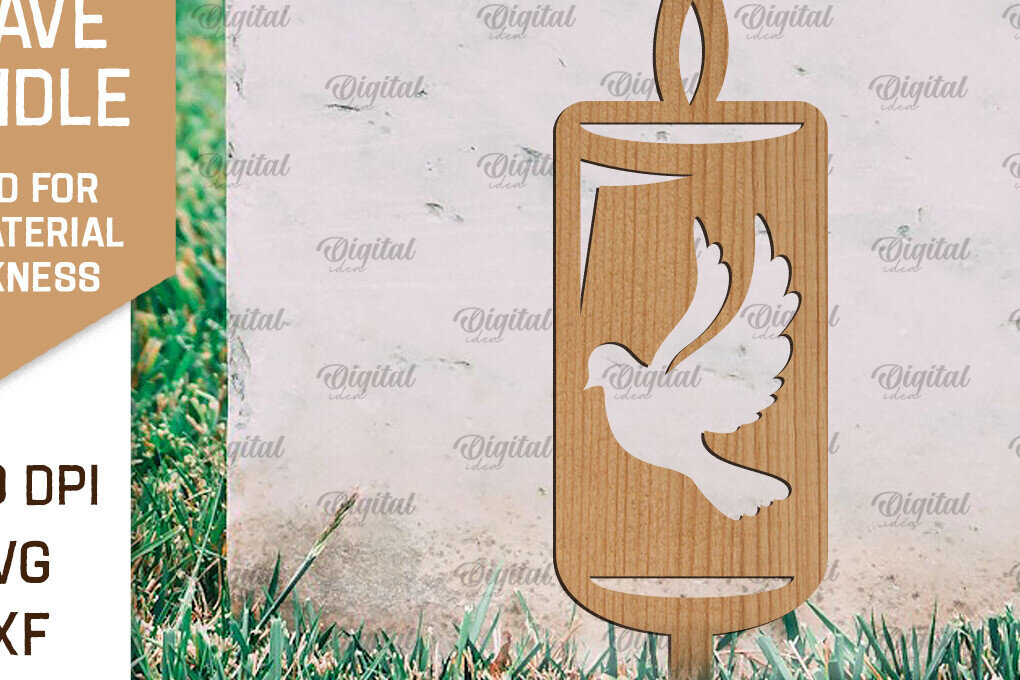 Σετ των 2 Intra απο ξύλο plywood 3mm-4mm πάχος – Ξύλινο κερί τάφου Δίασταση  20x20 cm INTRAFABR-94686524