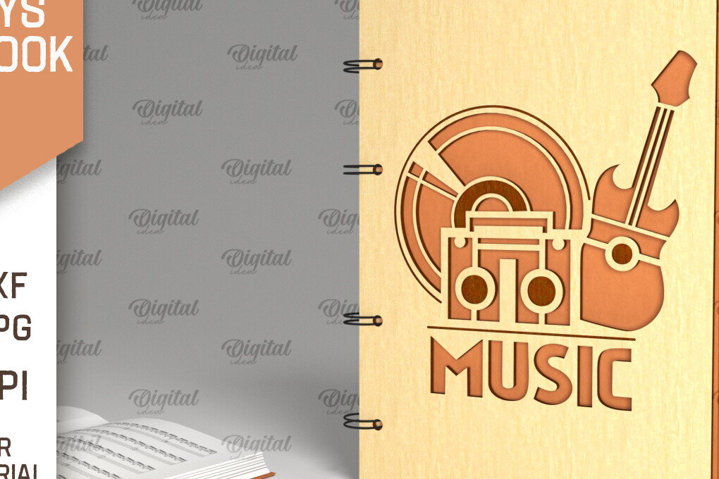 Σετ των 2 Intra απο ξύλο plywood 3mm-4mm πάχος – Ξύλινο σημειωματάριο Hobbies Δίασταση  20x20 cm INTRAFABR-95793958