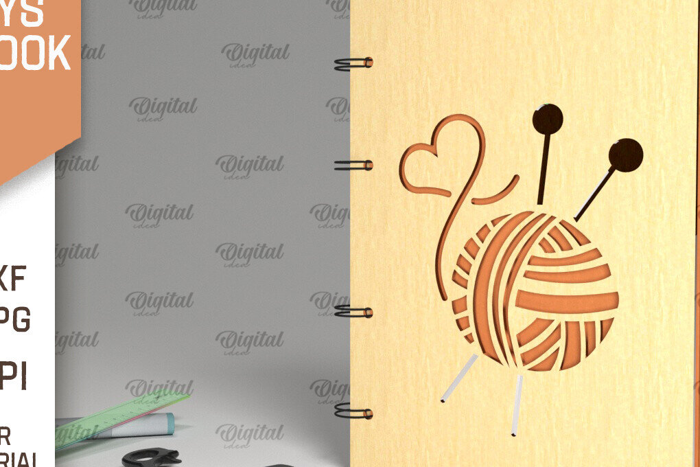 Σετ των 2 Intra απο ξύλο plywood 3mm-4mm πάχος – Ξύλινο σημειωματάριο Hobbies Δίασταση  20x20 cm INTRAFABR-95794984