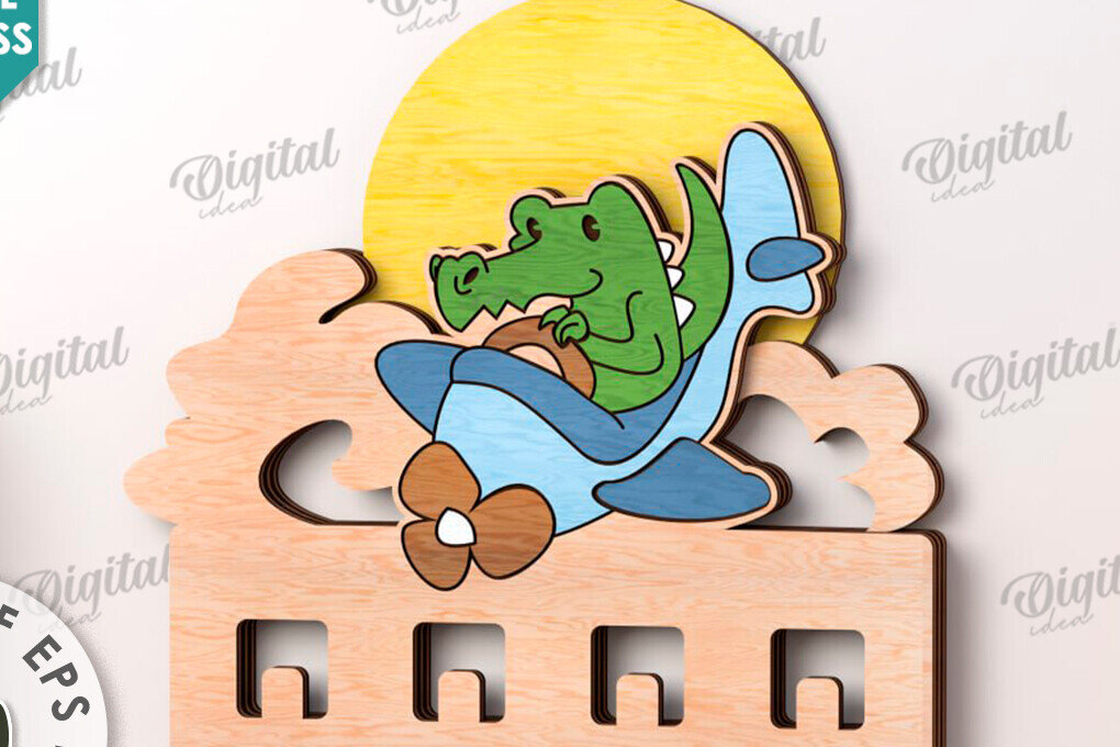 Σετ των 2 Intra απο ξύλο plywood 3mm-4mm πάχος – Ξύλινη Παιδική Σχάρα Κόψιμο με Λέιζερ Δίασταση  20x20 cm INTRAFABR-115445572