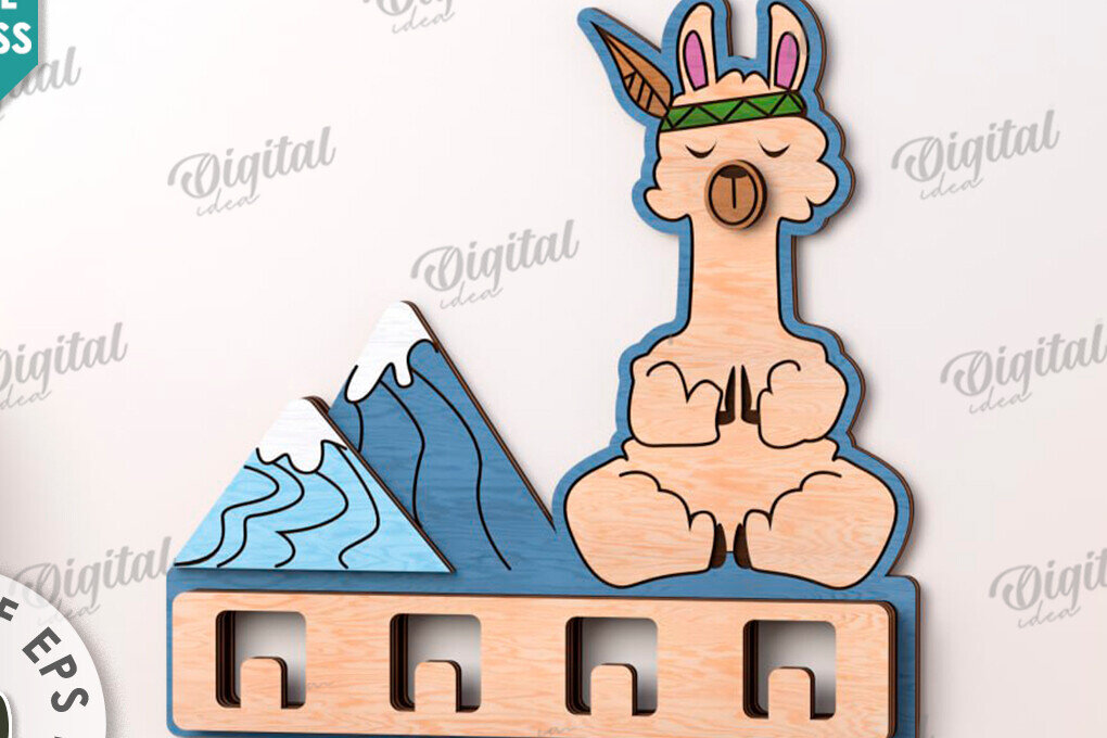 Σετ των 2 Intra απο ξύλο plywood 3mm-4mm πάχος – Ξύλινη Παιδική Σχάρα Κόψιμο με Λέιζερ Δίασταση  20x20 cm INTRAFABR-115445653