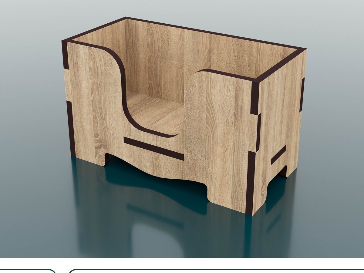 Σετ των 2 Intra απο ξύλο plywood 3mm-4mm πάχος – Ξύλινη θήκη επαγγελματικής κάρτας με Δίασταση  20x20 cm INTRAFABR-47679673