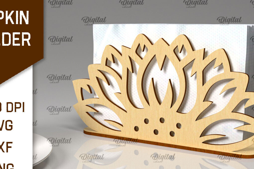 Σετ των 2 Intra απο ξύλο plywood 3mm-4mm πάχος – Ξύλινη θήκη χαρτοπετσέτας Δίασταση  20x20 cm INTRAFABR-100491994