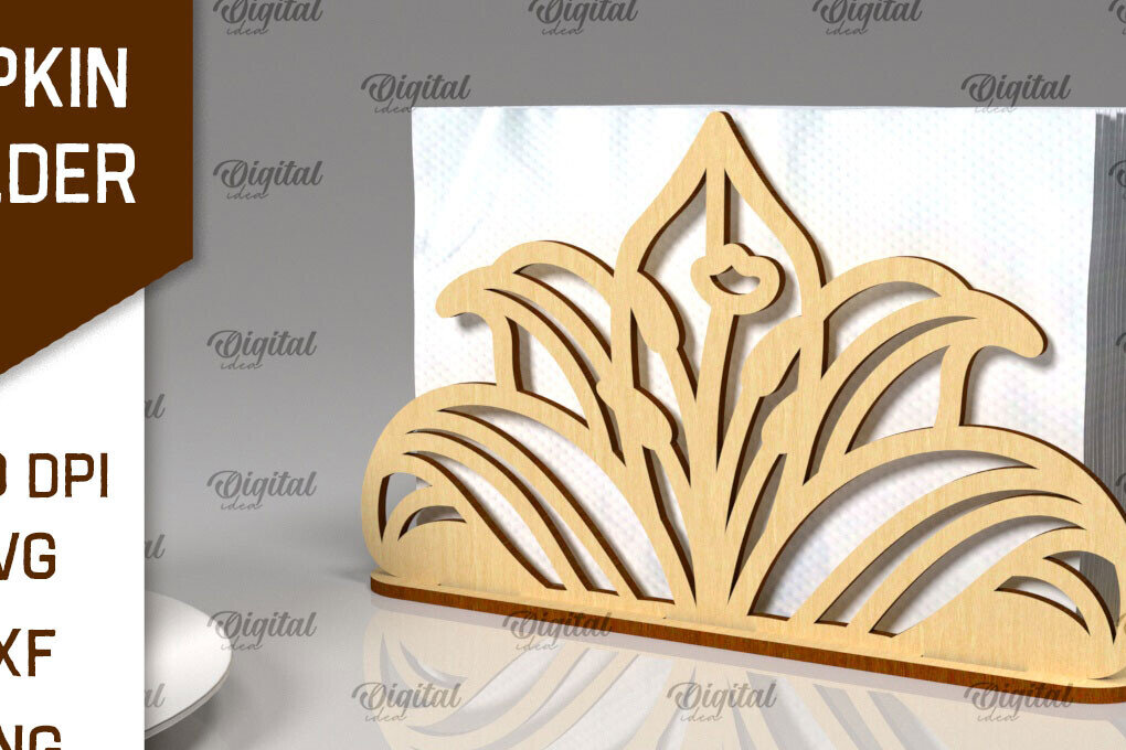 Σετ των 2 Intra απο ξύλο plywood 3mm-4mm πάχος – Ξύλινη θήκη χαρτοπετσέτας Δίασταση  20x20 cm INTRAFABR-100492110