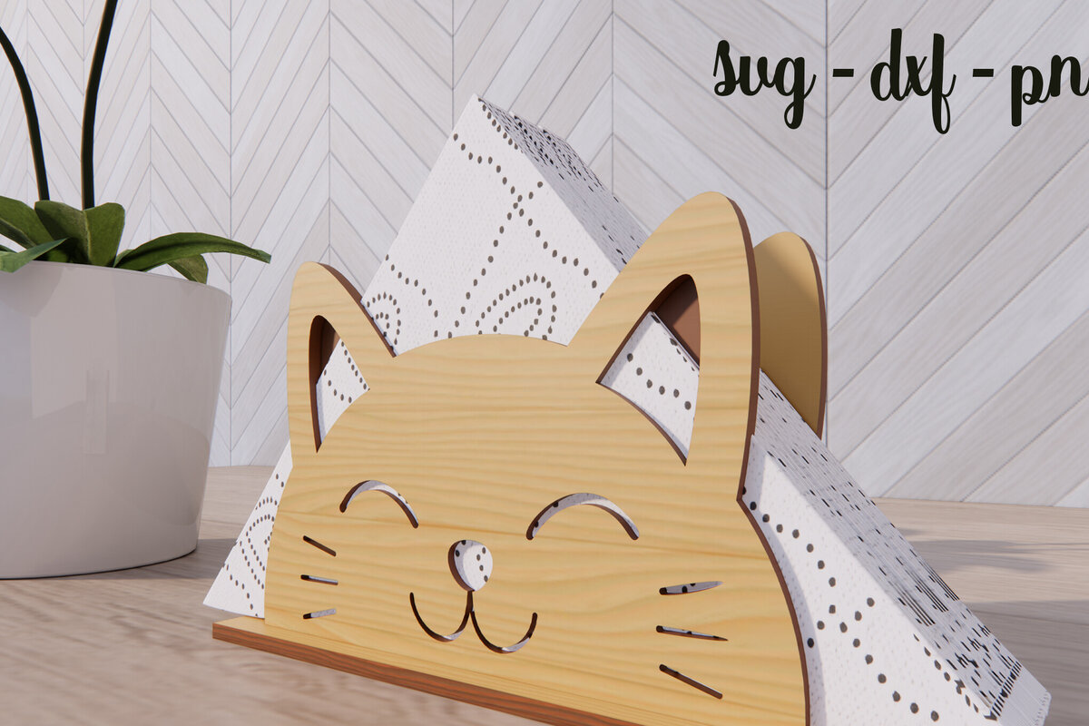 Σετ των 2 Intra απο ξύλο plywood 3mm-4mm πάχος – Ξύλινη θήκη χαρτοπετσέτας Δίασταση  20x20 cm INTRAFABR-79138059