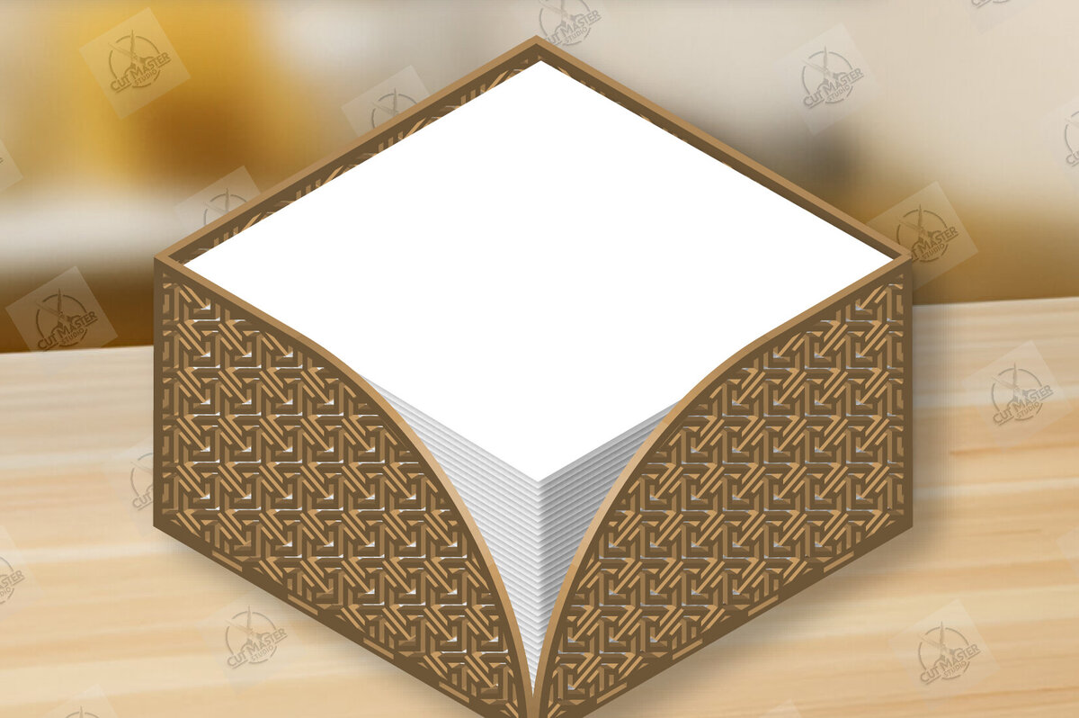 Σετ των 2 Intra απο ξύλο plywood 3mm-4mm πάχος – Ξύλινη θήκη χαρτοπετσέτας Δίασταση  20x20 cm INTRAFABR-120361641