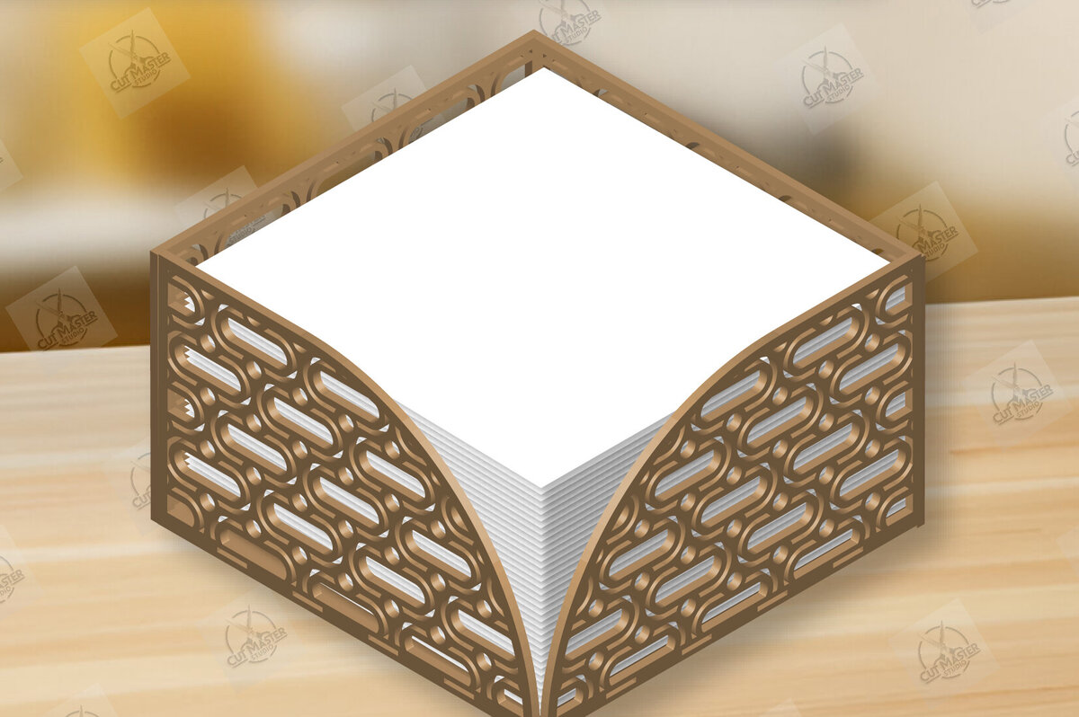 Σετ των 2 Intra απο ξύλο plywood 3mm-4mm πάχος – Ξύλινη θήκη χαρτοπετσέτας Δίασταση  20x20 cm INTRAFABR-120361581