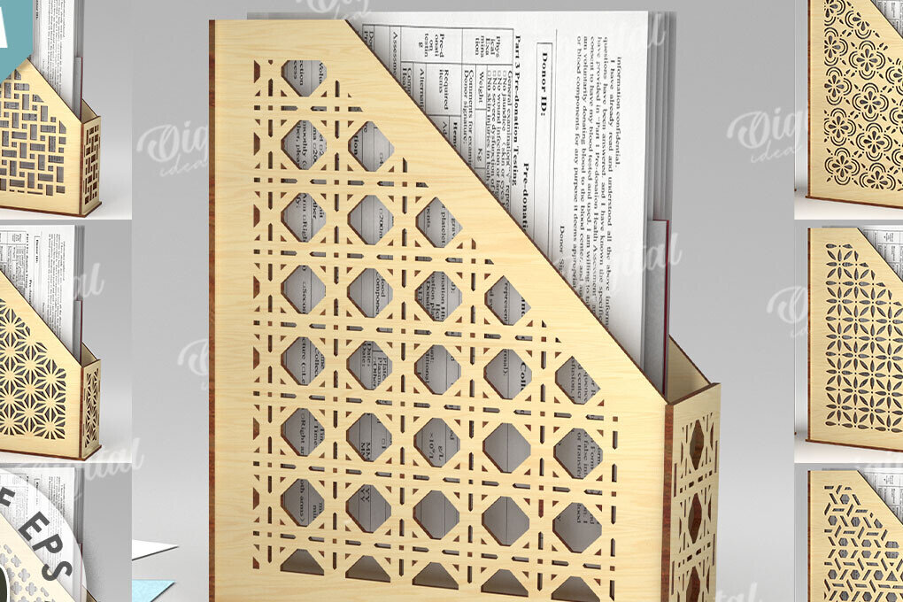 Σετ των 2 Intra απο ξύλο plywood 3mm-4mm πάχος – Ξύλινοι χάρτινοι δίσκοι LaserCut Bundle Δίασταση  20x20 cm INTRAFABR-112098869