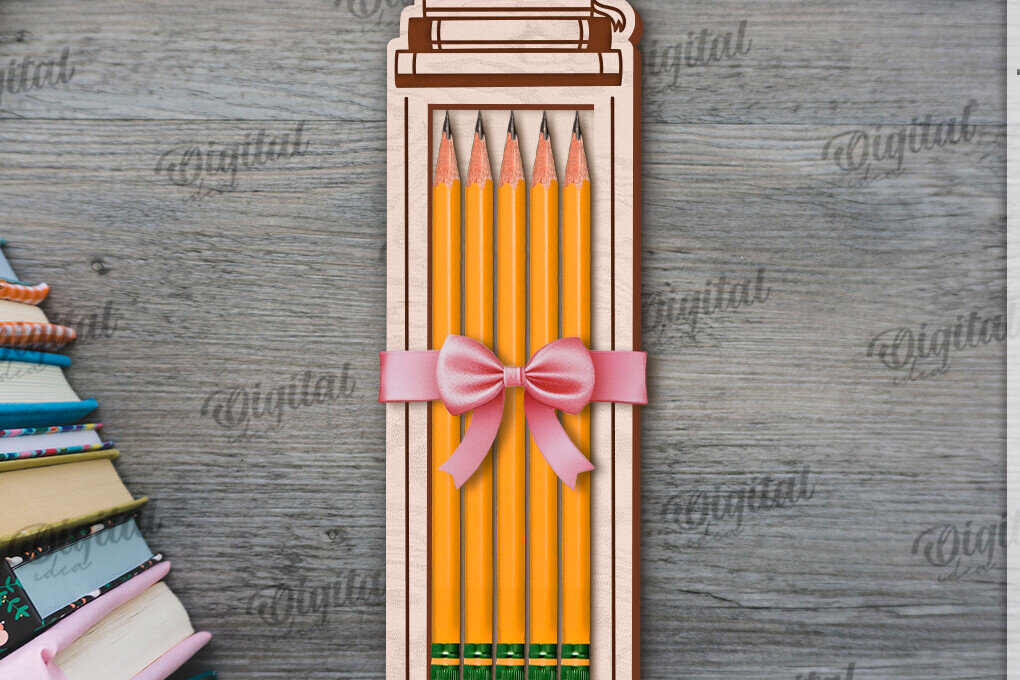 Σετ των 2 Intra απο ξύλο plywood 3mm-4mm πάχος – Ξύλινη Μολυβοθήκη Δίασταση  20x20 cm INTRAFABR-119547686