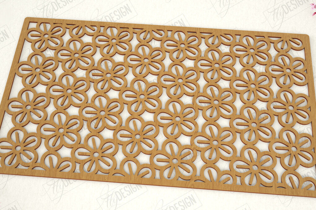 Σετ των 2 Intra απο ξύλο plywood 3mm-4mm πάχος – Ξύλινο σουπλά |Διακόσμηση κουζίνας Δίασταση  20x20 cm INTRAFABR-119603826