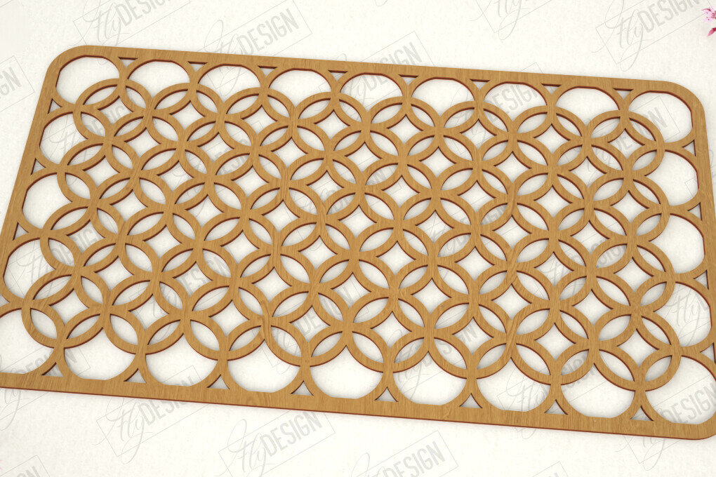 Σετ των 2 Intra απο ξύλο plywood 3mm-4mm πάχος – Ξύλινο σουπλά |Διακόσμηση κουζίνας Δίασταση  20x20 cm INTRAFABR-119603835