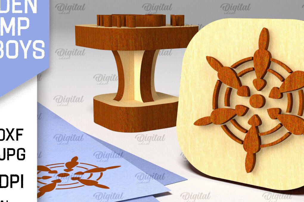 Σετ των 2 Intra απο ξύλο plywood 3mm-4mm πάχος – Ξύλινη στάμπα για αγόρια Δίασταση  20x20 cm INTRAFABR-100939220