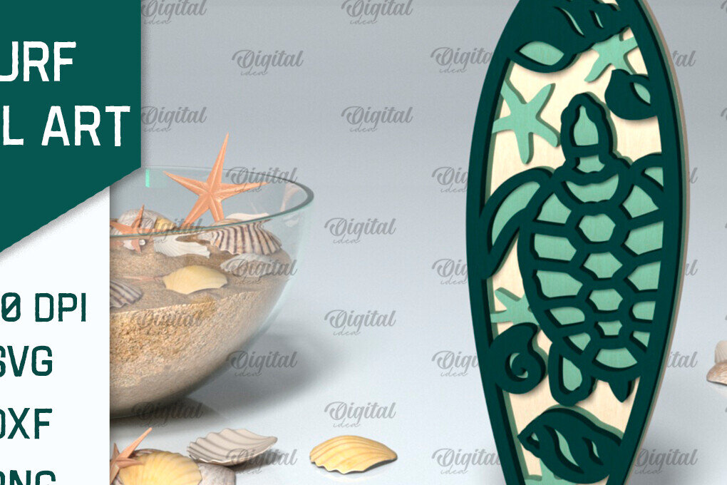 Σετ των 2 Intra απο ξύλο plywood 3mm-4mm πάχος –  κοπής με λέιζερ ξύλινη σανίδα του σερφ Δίασταση  20x20 cm INTRAFABR-97362732