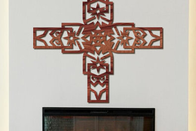 Intra απο ξύλο plywood 3mm-4mm πάχος – Ξύλινη Τέχνη τοίχου με Δίασταση  40x30 cm INTRAFABR-87515117