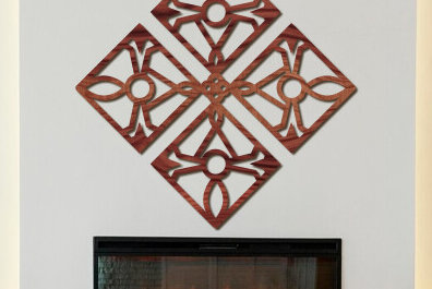 Intra απο ξύλο plywood 3mm-4mm πάχος – Ξύλινη Τέχνη τοίχου με Δίασταση  40x30 cm INTRAFABR-87515157