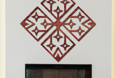 Intra απο ξύλο plywood 3mm-4mm πάχος – Ξύλινη Τέχνη τοίχου με Δίασταση  40x30 cm INTRAFABR-87515302