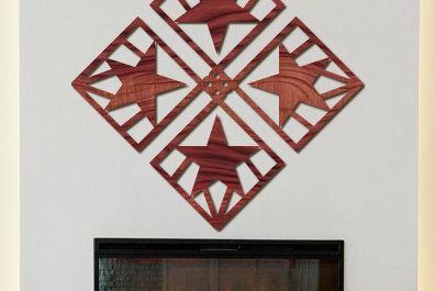 Intra απο ξύλο plywood 3mm-4mm πάχος – Ξύλινη Τέχνη τοίχου με Δίασταση  40x30 cm INTRAFABR-87515323