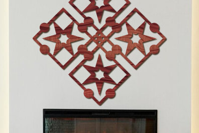 Intra απο ξύλο plywood 3mm-4mm πάχος – Ξύλινη Τέχνη τοίχου με Δίασταση  40x30 cm INTRAFABR-87515328