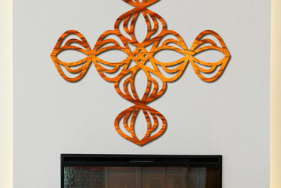 Intra απο ξύλο plywood 3mm-4mm πάχος – Ξύλινη Τέχνη τοίχου με Δίασταση  40x30 cm INTRAFABR-87514840