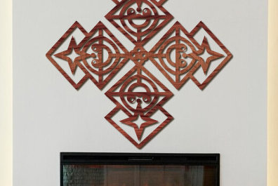 Intra απο ξύλο plywood 3mm-4mm πάχος – Ξύλινη Τέχνη τοίχου με Δίασταση  40x30 cm INTRAFABR-87514989