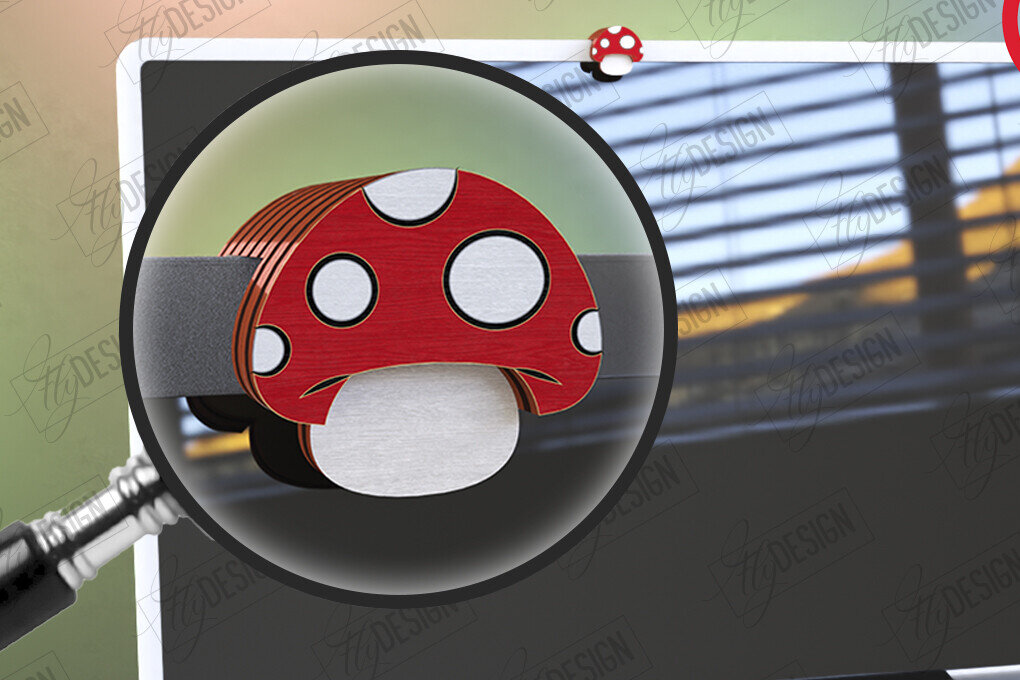 Σετ των 2 Intra απο ξύλο plywood 3mm-4mm πάχος – Ξύλινο κάλυμμα κάμερας web | Διακόσμηση οθόνης Δίασταση  20x20 cm INTRAFABR-122675923