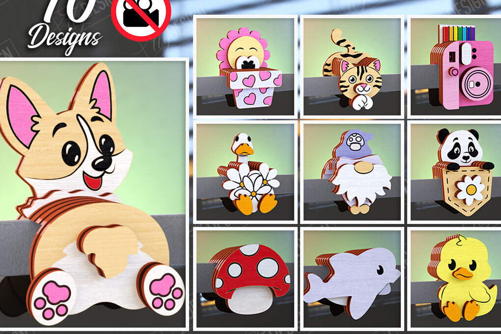 Σετ των 2 Intra απο ξύλο plywood 3mm-4mm πάχος – Ξύλινα καλύμματα κάμερας Web Πακέτο κοπής με λέιζερ Δίασταση  20x20 cm INTRAFABR-122893677