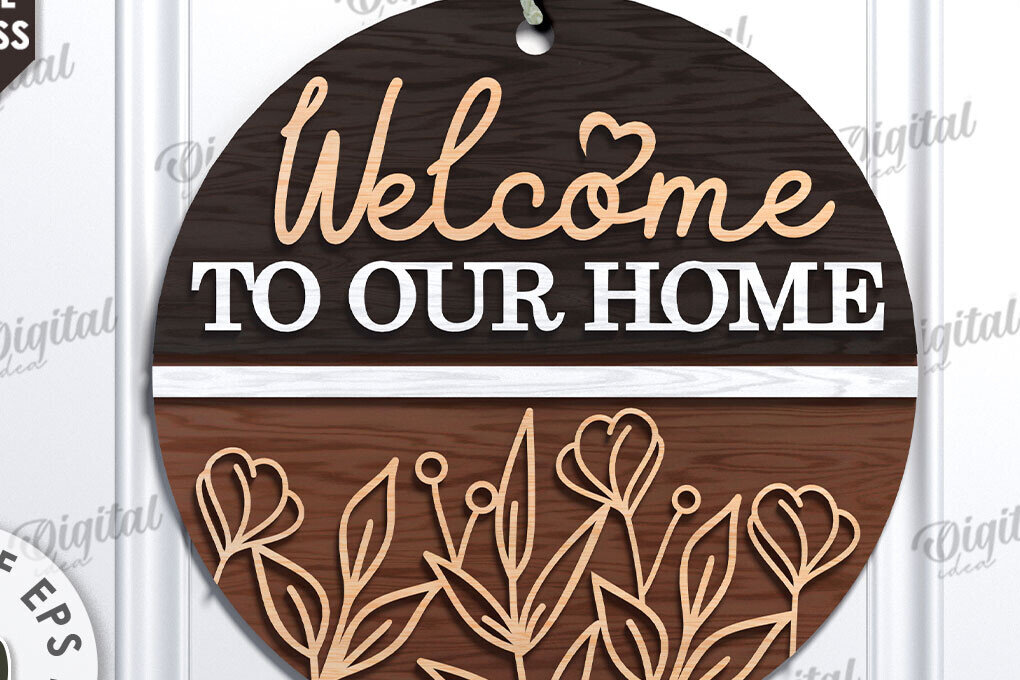 Σετ των 2 Intra απο ξύλο plywood 3mm-4mm πάχος – Ξύλινη πινακίδα υποδοχής με λέιζερ Δίασταση  20x20 cm INTRAFABR-112121898