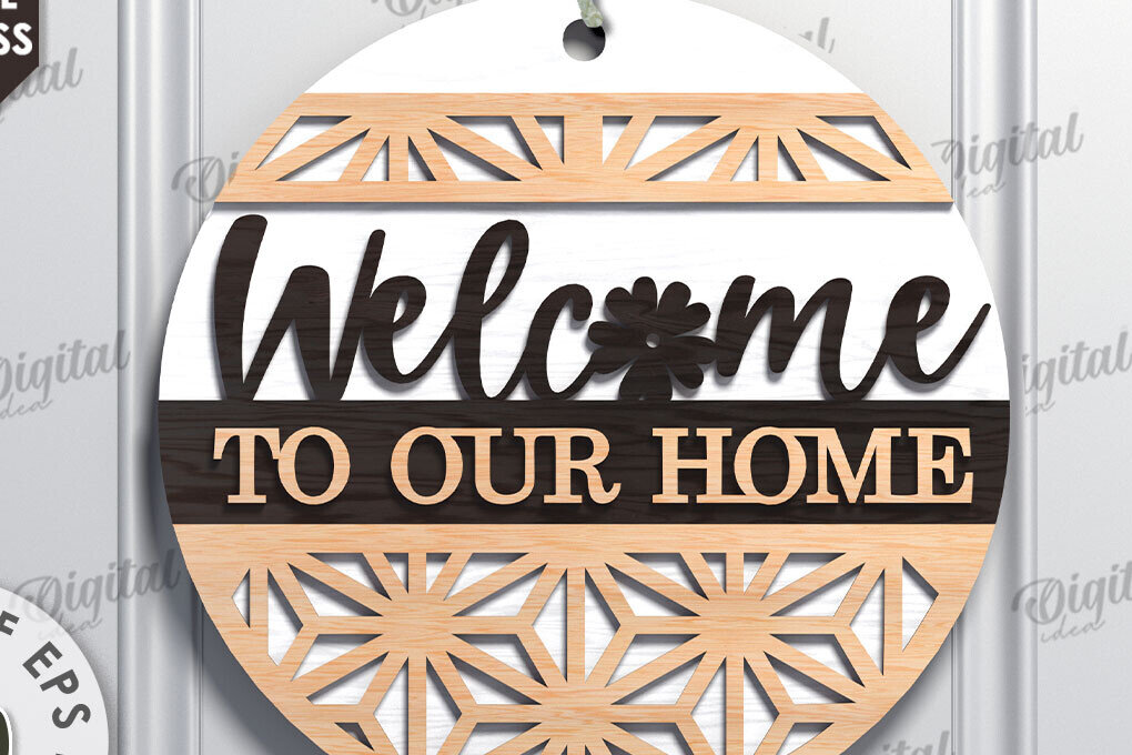 Σετ των 2 Intra απο ξύλο plywood 3mm-4mm πάχος – Ξύλινη πινακίδα υποδοχής με λέιζερ Δίασταση  20x20 cm INTRAFABR-112121977