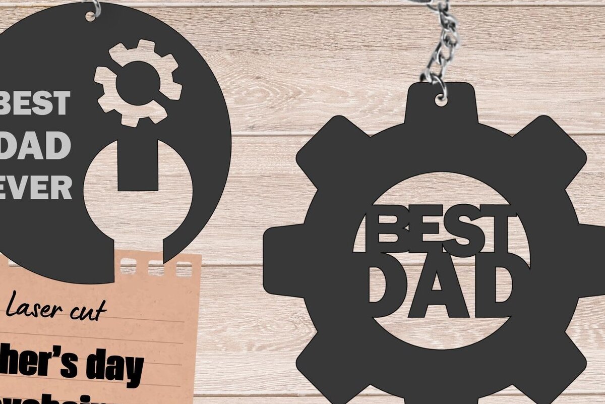 Σετ των 3 Intra απο ξύλο plywood 3mm-4mm πάχος – Μπρελόκ συνεργείου, Επισκευή κοπής με λέιζερ Δίασταση  5x5 cm INTRAFABR-95359309