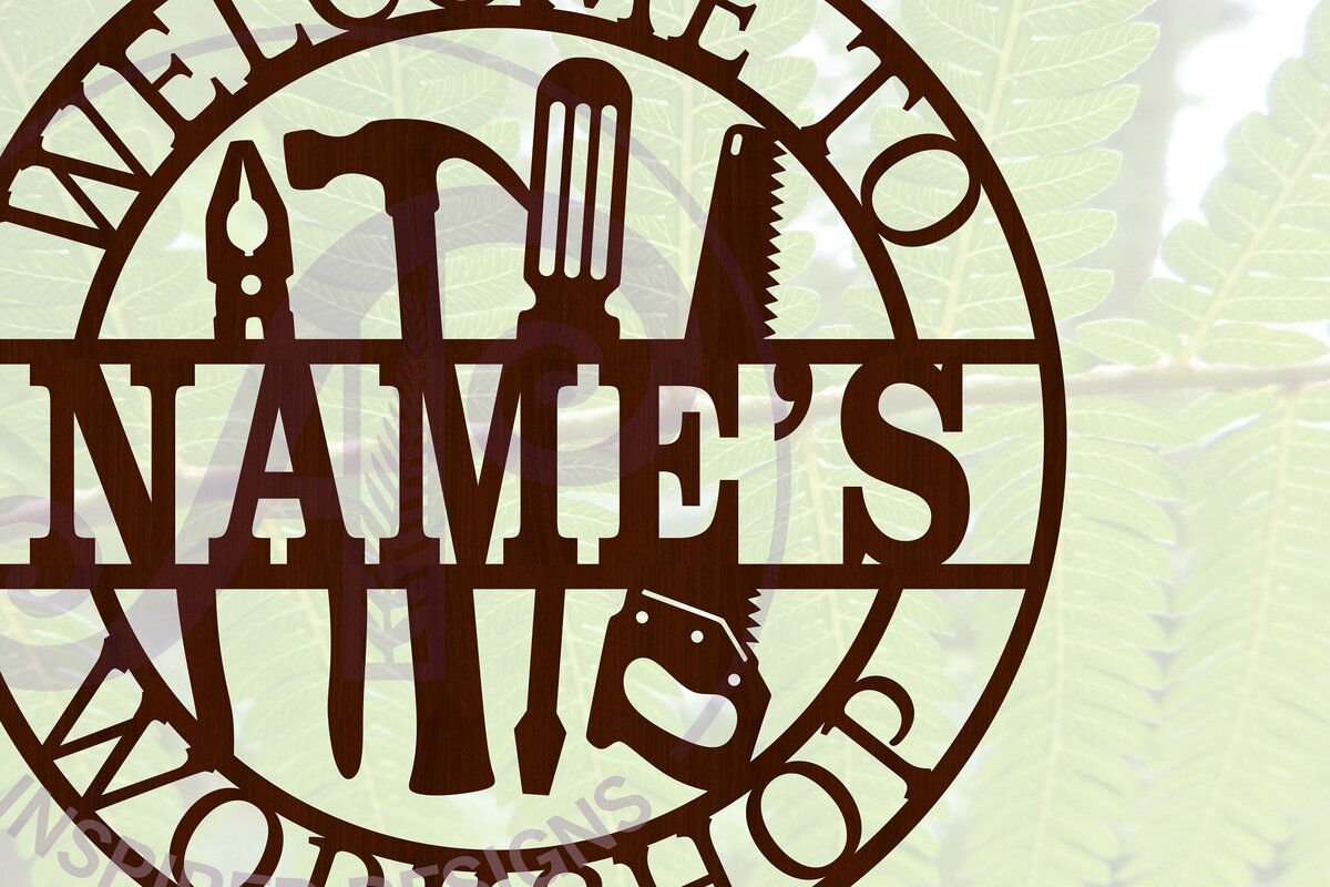 Σετ των 2 Intra απο ξύλο plywood 3mm-4mm πάχος – Εργαλείο Εργαλείου Σήμα ονόματος Αποκοπή αρχείου Δίασταση  20x20 cm INTRAFABR-68349327