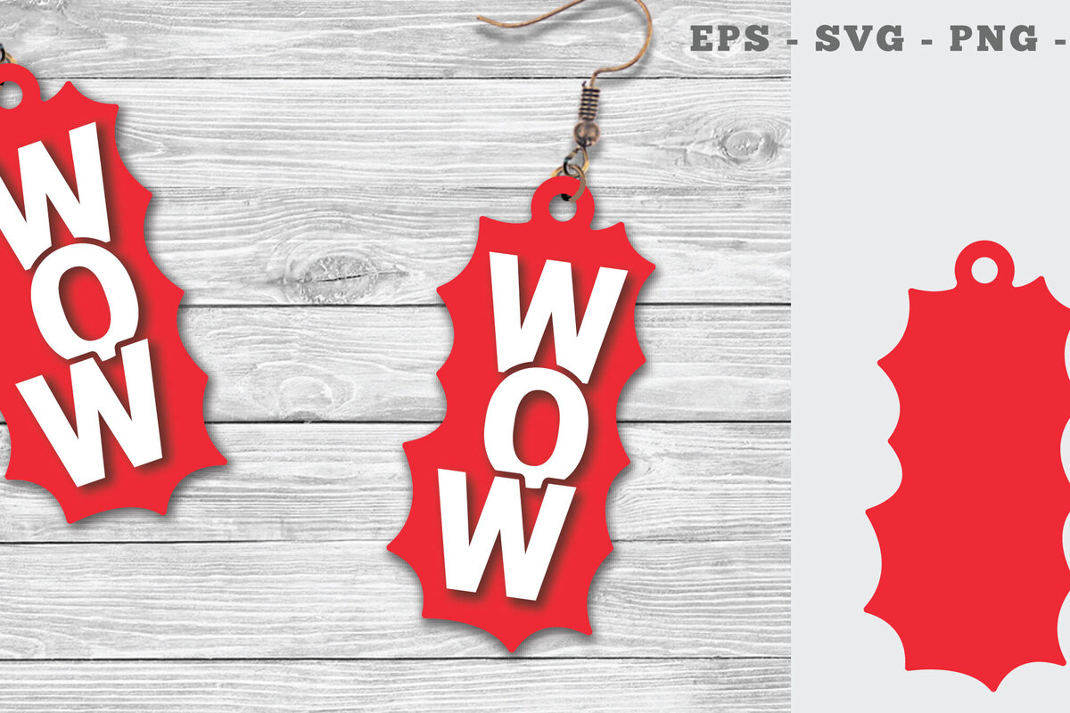 Σετ των 3 Intra απο ξύλο plywood 3mm-4mm πάχος – Wow σκουλαρίκια κομμένα με λέιζερ Δίασταση  5x5 cm INTRAFABR-112013861