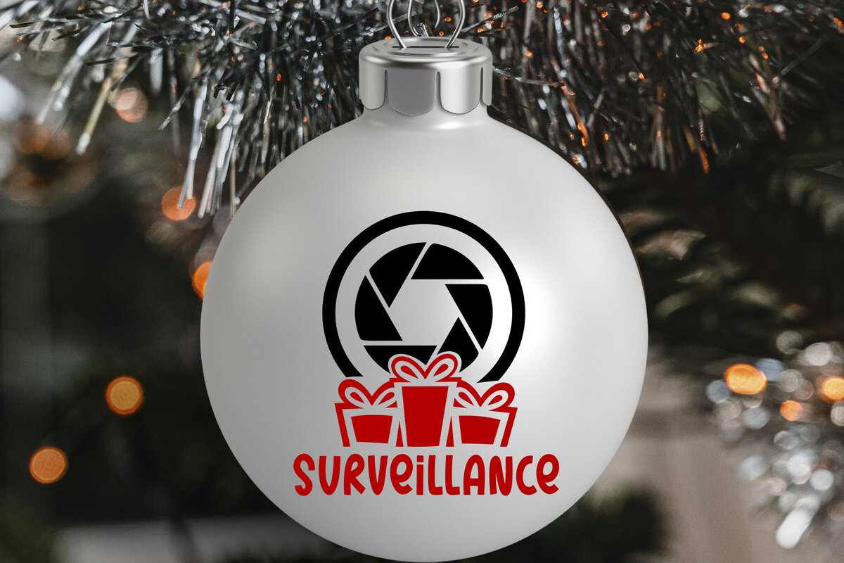 Σετ των 2 Intra απο ξύλο plywood 3mm-4mm πάχος – XMas Cam. Στολίδι Santa Cam Δίασταση  20x20 cm INTRAFABR-81410673