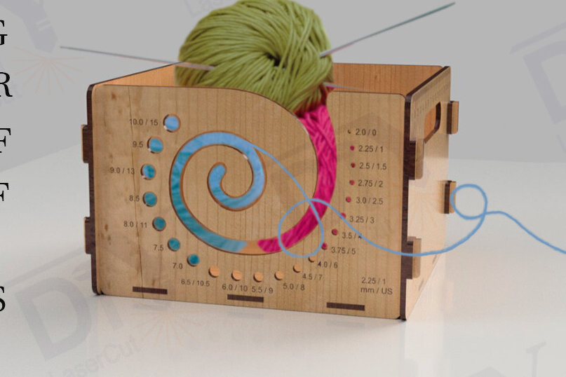 Σετ των 2 Intra απο ξύλο plywood 3mm-4mm πάχος – Νήματα Μπολ, Νήματα Στήριγμα Δίασταση  20x20 cm INTRAFABR-111009111