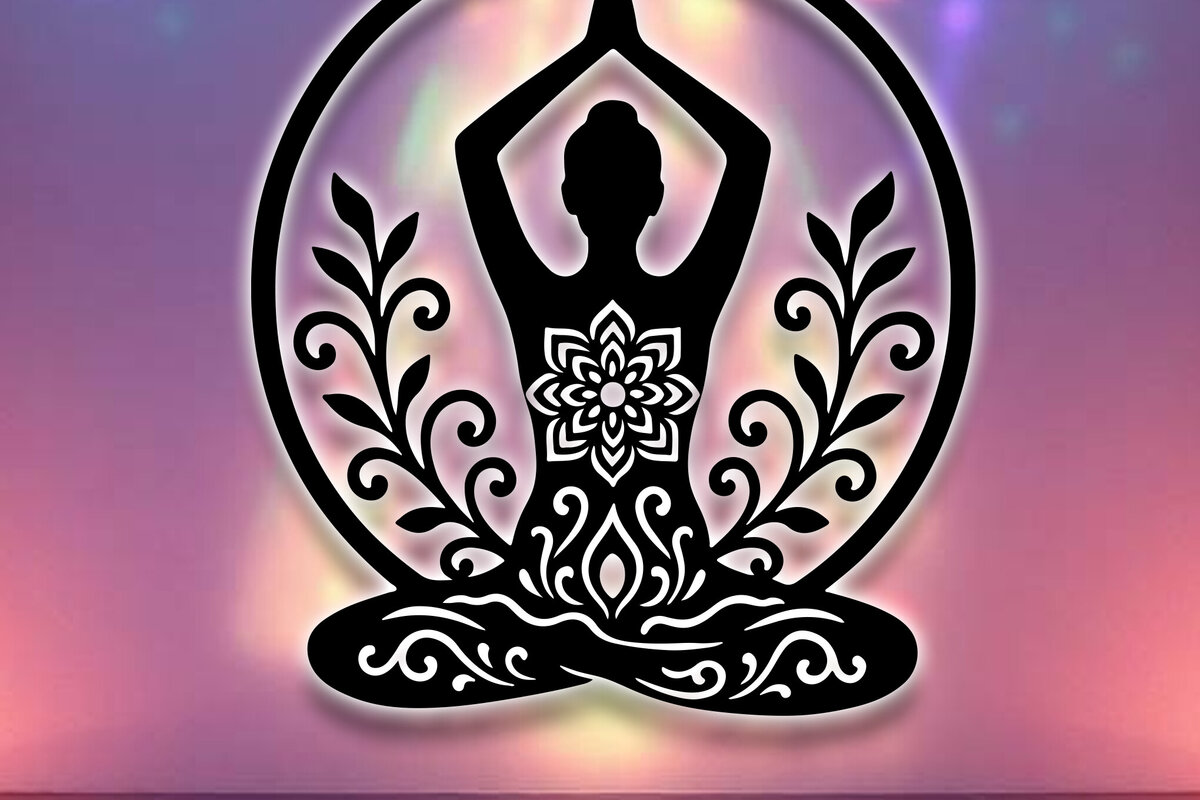 Intra απο ξύλο plywood 3mm-4mm πάχος – Yoga Sign Decor Wall Δίασταση  40x30 cm INTRAFABR-124624734