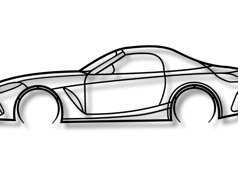 Σετ των 2 Intra απο ξύλο plywood 3mm-4mm πάχος – Z4 G29 Car Silhouette Dxf Δίασταση  20x20 cm INTRAFABR-119904196