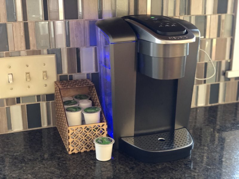 Intra απο ξύλο plywood 3mm-4mm πάχος - Θήκη για κάψουλες καφέ Δίασταση 30x30 cm Intraeaxys-eo056d91