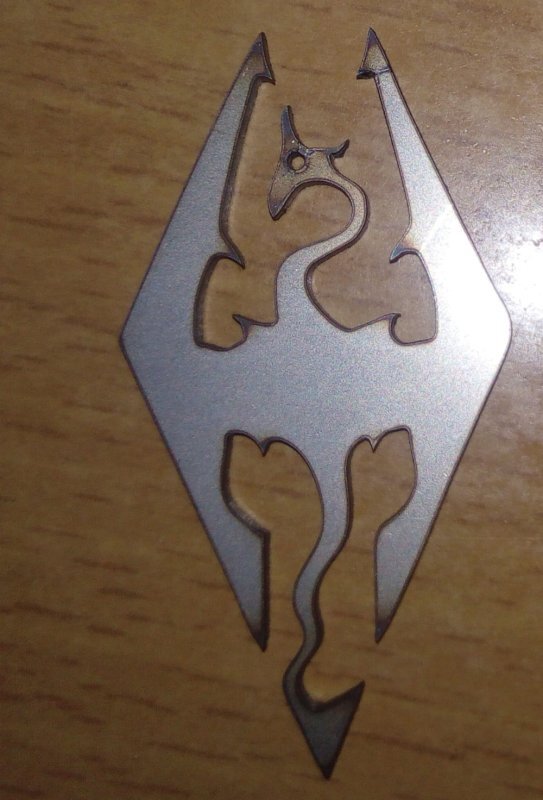 Intra απο ξύλο plywood 3mm-4mm πάχος - Λογότυπο Dragon Δίασταση 30x30 cm Intraeaxys-6o3n4n31