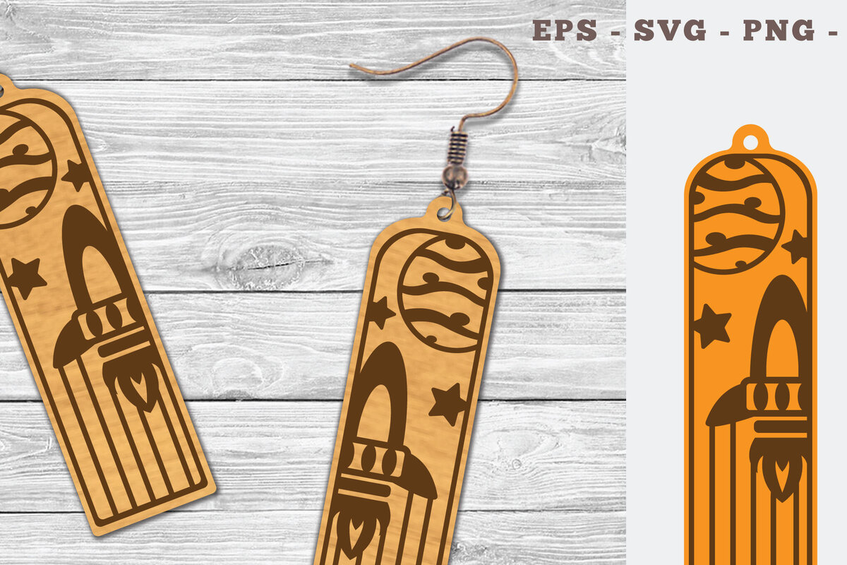 Σετ των 3 Intra απο ξύλο plywood 3mm-4mm πάχος – Σκουλαρίκια κοπής με λέιζερ του εξωτερικού χώρου 2 Δίασταση  5x5 cm INTRAFABR-103064557