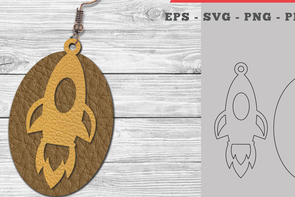 Σετ των 3 Intra απο ξύλο plywood 3mm-4mm πάχος –  Δερμάτινο Σκουλαρίκι Outer Space 01 Δίασταση  5x5 cm INTRAFABR-106334196