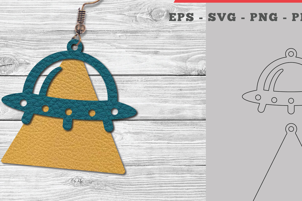 Σετ των 3 Intra απο ξύλο plywood 3mm-4mm πάχος –  Δερμάτινο Σκουλαρίκι Outer Space 02 Δίασταση  5x5 cm INTRAFABR-106334247