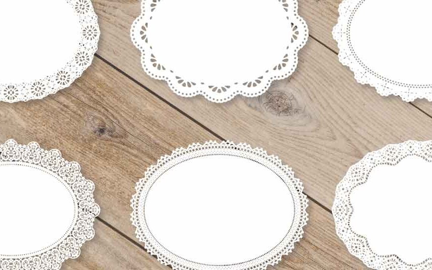 Σετ των 2 Intra απο ξύλο plywood 3mm-4mm πάχος – Οβάλ Δαντέλα Διακοσμητικό Πακέτο κοπής με λέιζερ Δίασταση  40x30 cm INTRAFABR-79348126