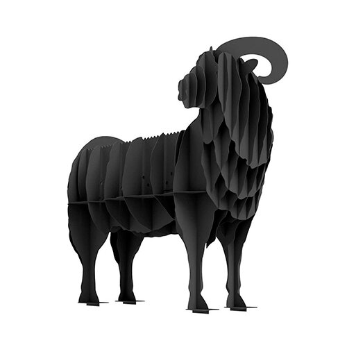 Intra απο ξύλο plywood 3mm-4mm πάχος - Πρότυπο κοπής Plasma Grill Ram BBQ Δίασταση 30x30 cm Intraeaxys-joed5x91