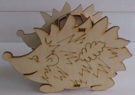 Intra απο ξύλο plywood 3mm-4mm πάχος - Μολυβοθήκη Hedgehog Δίασταση 30x30 cm Intraeaxys-51rrzyr1