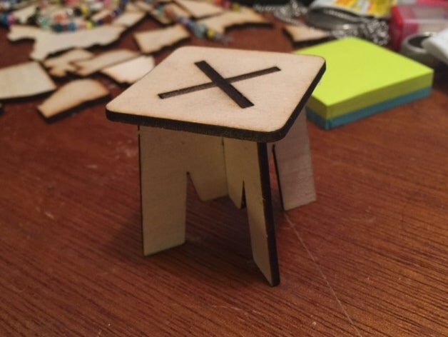 Intra απο ξύλο plywood 3mm-4mm πάχος - Πρότυπο πίνακα κουκλόσπιτου Δίασταση 30x30 cm Intraeaxys-qommwj5o